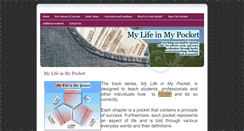 Desktop Screenshot of mylifeinmypocket.com
